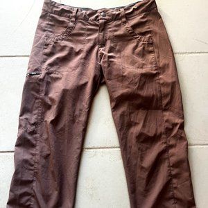 Patagonia Women's Brown Capri Hiking Pants